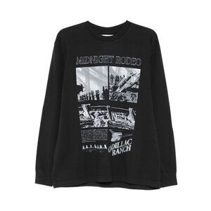 Midnight Rodeo Black T-Shirts & Vests - T-Shirts Men
